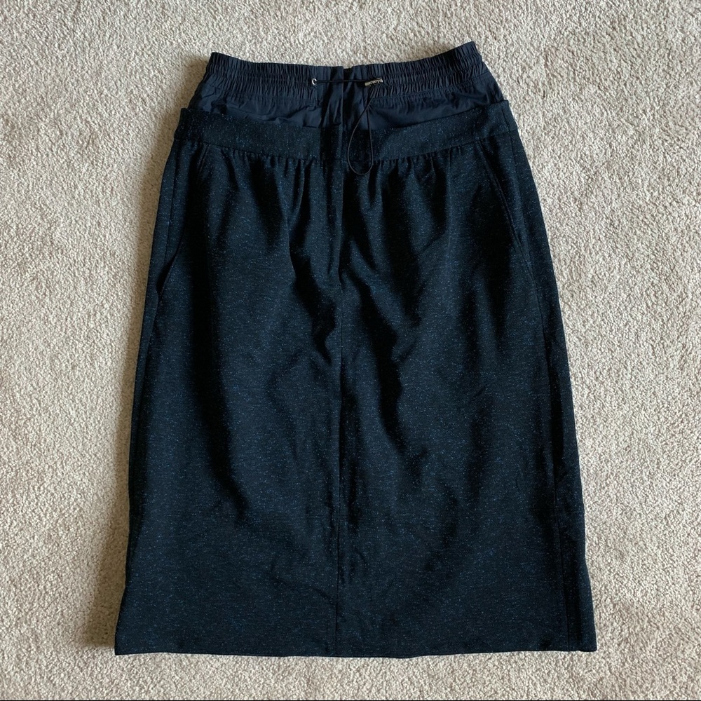 Toni Double Waist Overlay Skirt